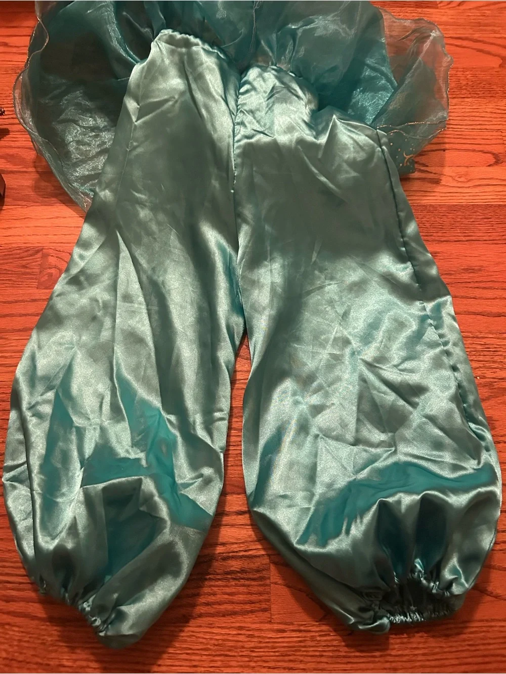 Disney Girl’s Turquoise & Gold Princess Jasmine Halloween Costume